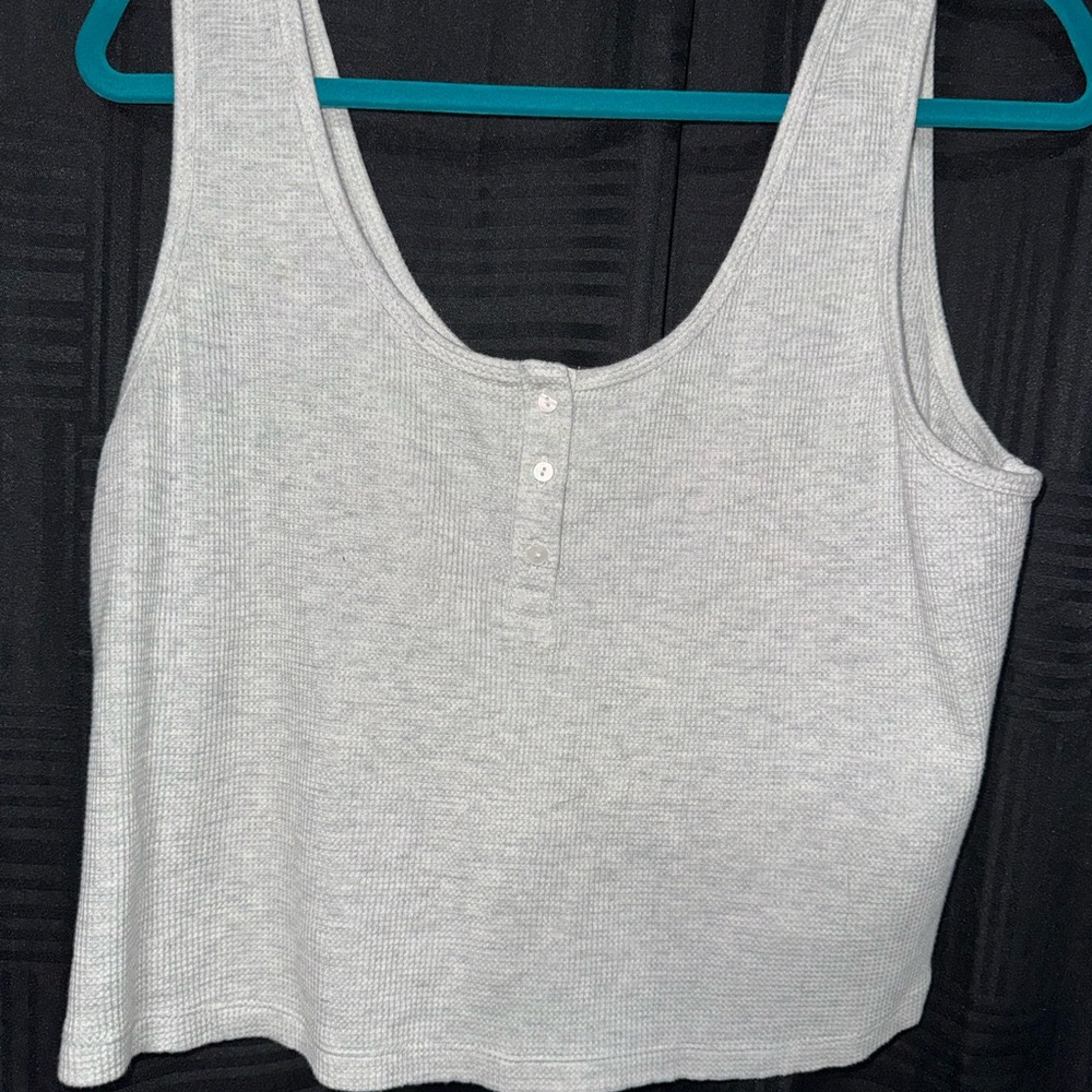 Old Navy Light Gray Tank Top